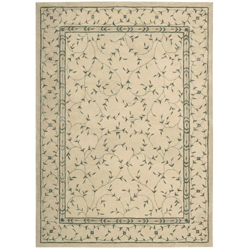 Nourison Modern Elegance Area Rug - 3' 6" x 5' 6" - Beige - Rectangle