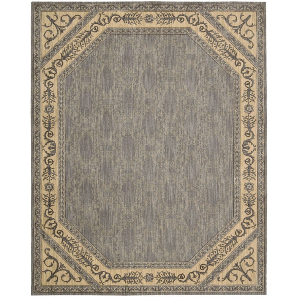 Vallencierre Silver Wool Area Rug (2 X 3)