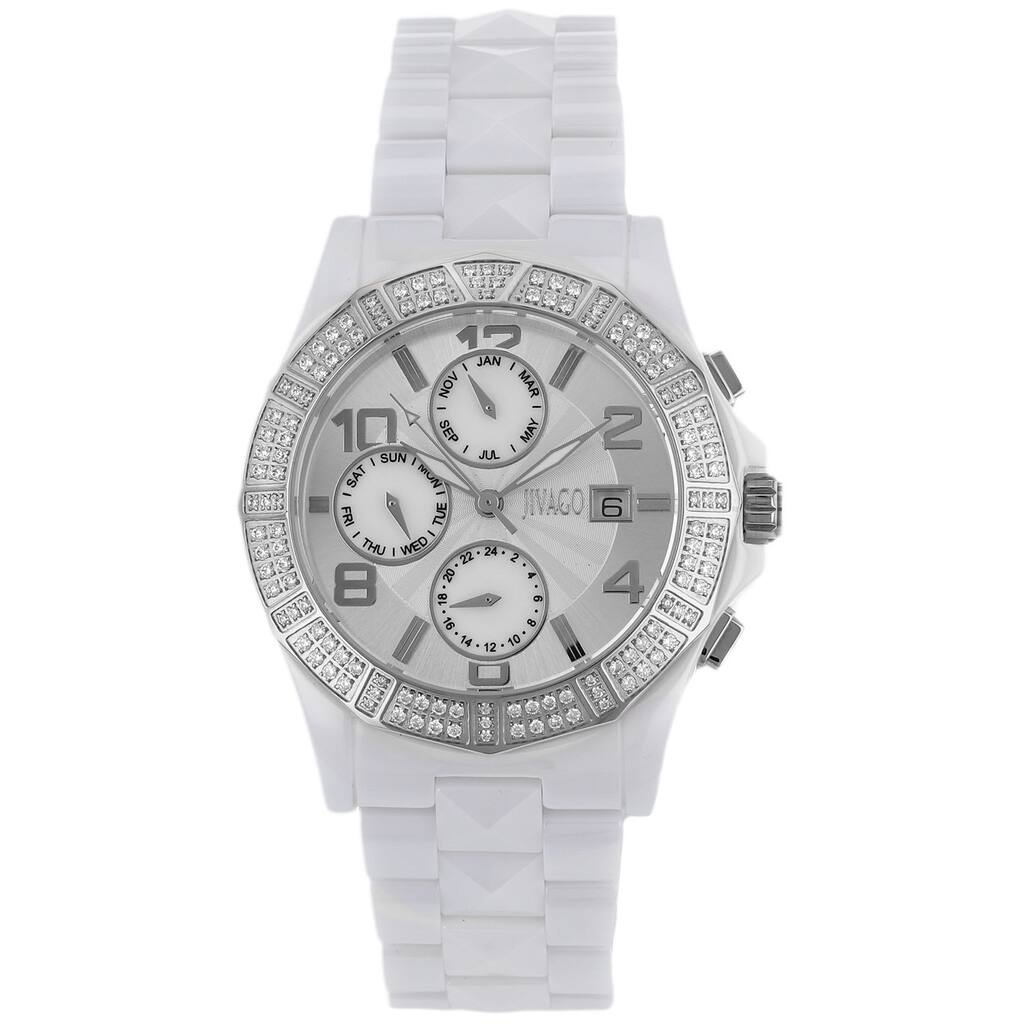 Jivago Women's Quartz Silver Dial Prexy Watch