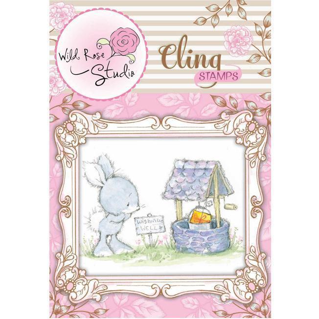 Wild Rose Studio Ltd. Cling Stamp   Wishing Well