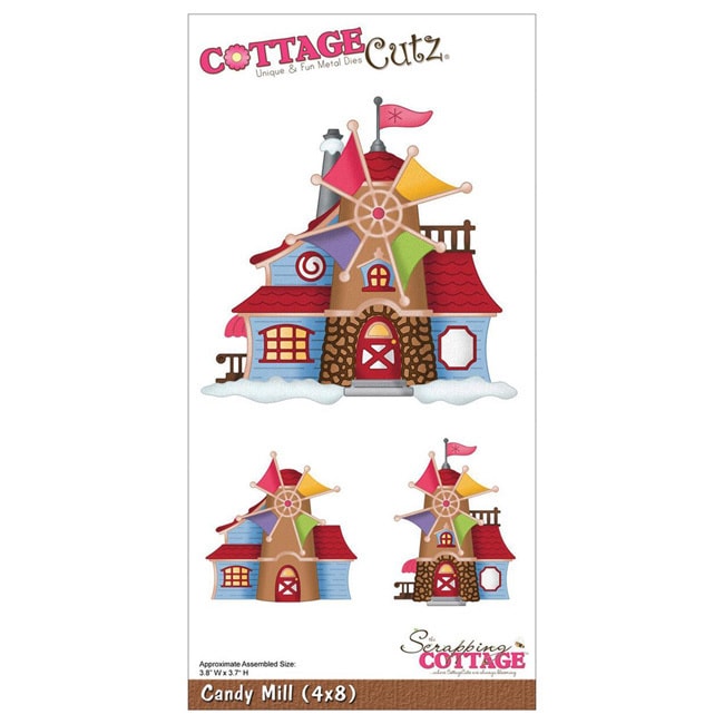 Cottagecutz Die 4 X8   Candy Mill