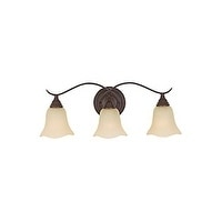 Morningside Grecian Bronze 3 light Vanity Fixture