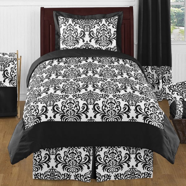 Sweet Jojo Designs Girls Isabella 3 piece Full/Queen Comforter Set