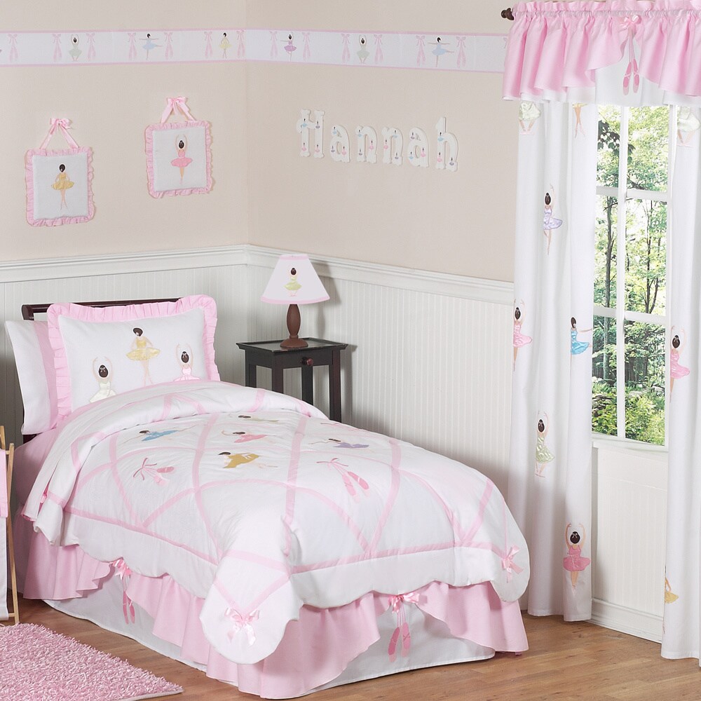 Ballet Dancer Twin Comforter Set 