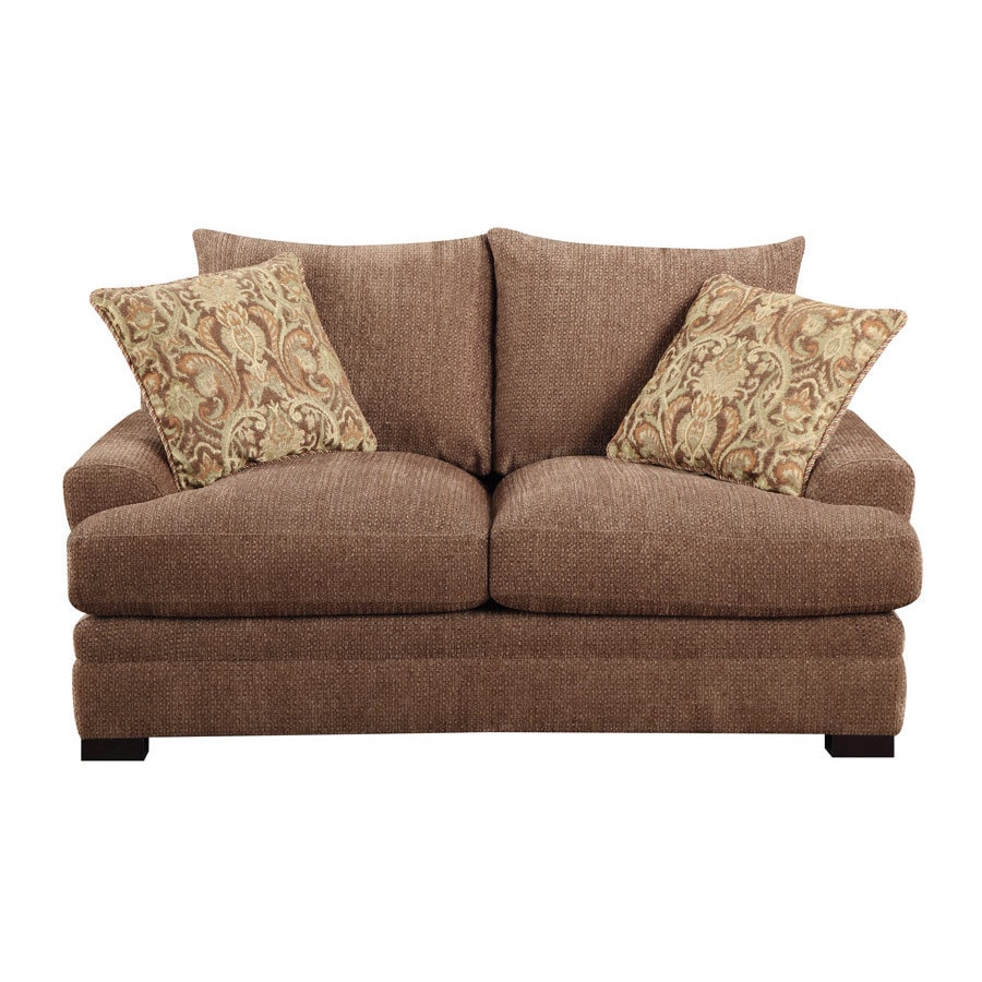 Emerald Latrice Brown Loveseat