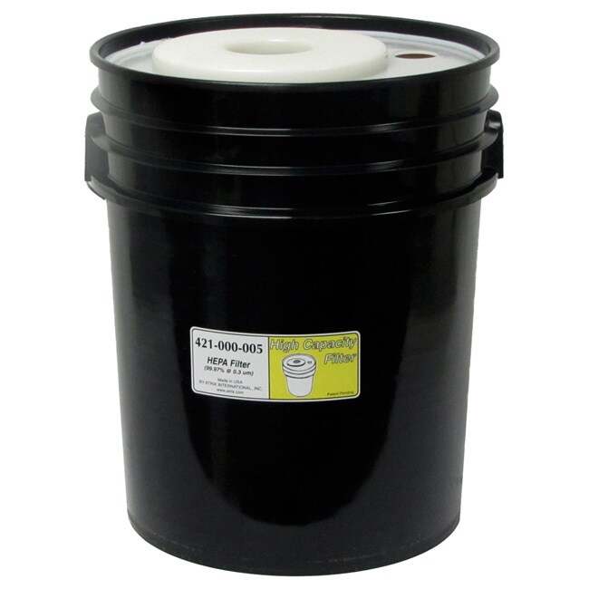 Hepa 5 gallon Black Filter