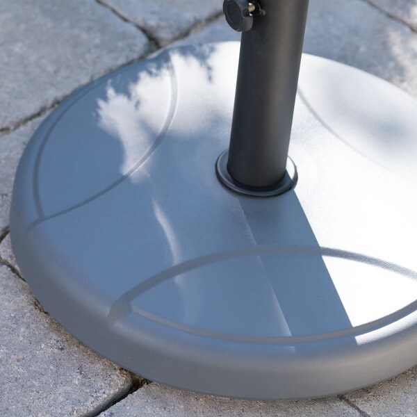 grey umbrella base