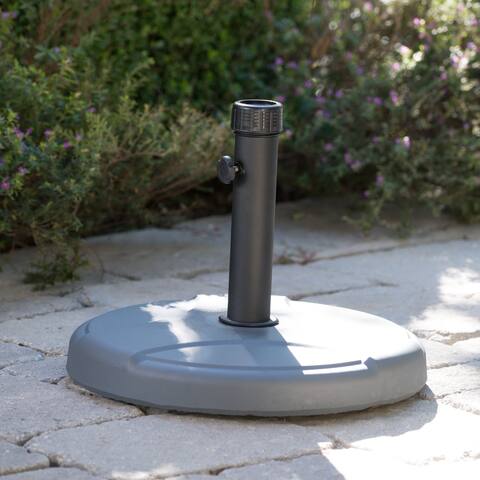 Patio Umbrellas Shades Clearance Liquidation Our Best Christopher Knight Home 55 Pound Grey Umbrella Base