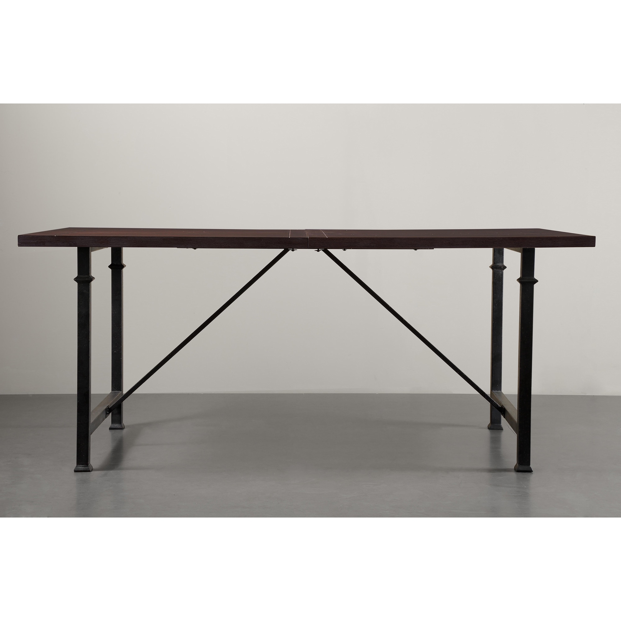 Renate Coffee Metal/ Wood Dining Table