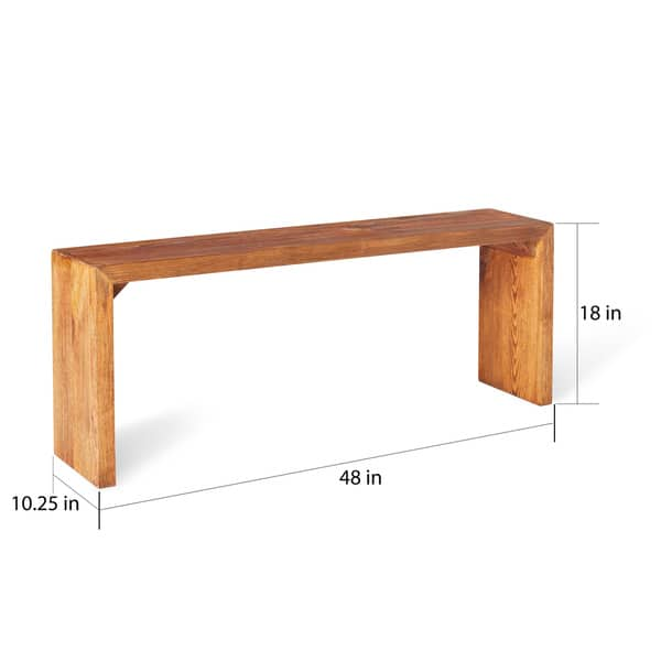 Strick & Bolton Renate Natural 48-inch Dining Room Dining Bench