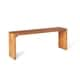 preview thumbnail 2 of 5, Strick & Bolton Renate Natural 48-inch Dining Room Dining Bench