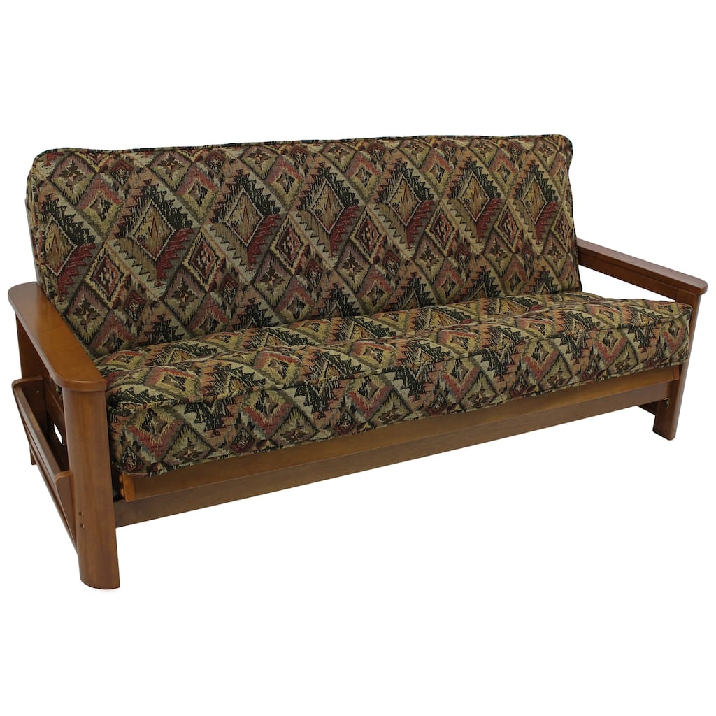 Blazing Needles Full-Size Tapestry Futon Slip Cover - Full