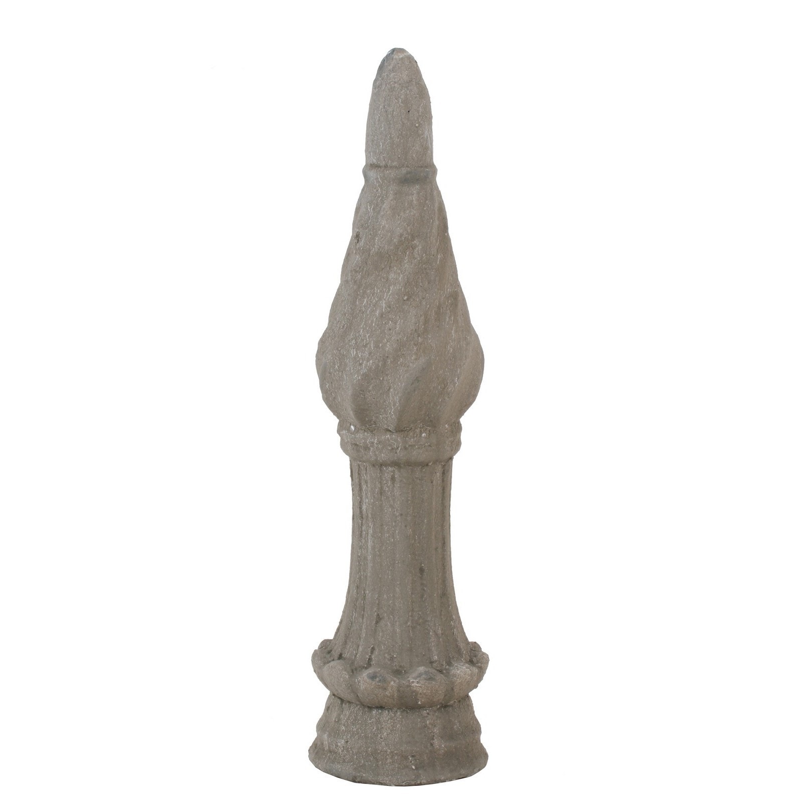 Rustic Stone Ceramic Finial Decorative Accessory