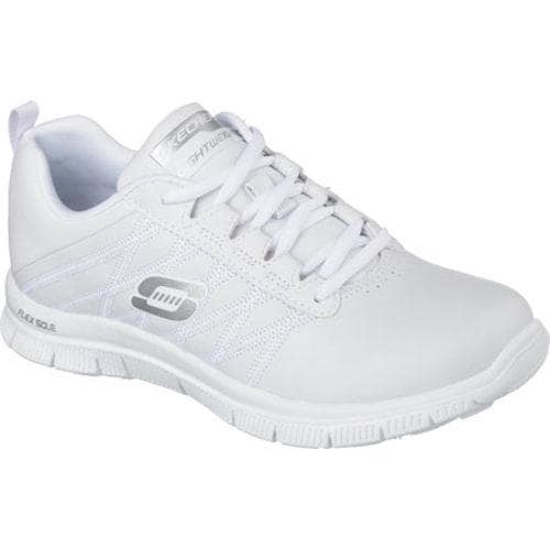 Womens Skechers Flex Appeal Pure Tone White