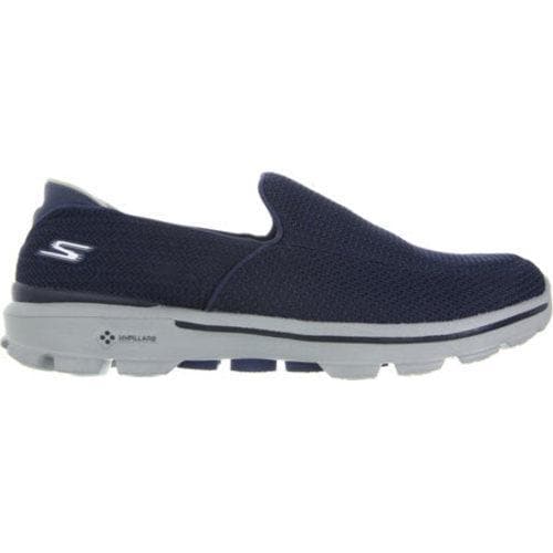 Mens Skechers GOwalk 3 Navy/Gray   16994207   Shopping