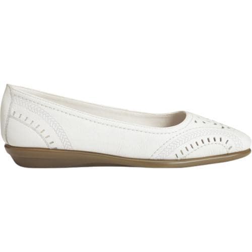 Womens Aerosoles Boi Oh Boi White Leather   17068003  