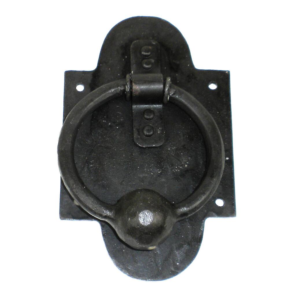 Iron Ring and Ball Door Knocker (India)