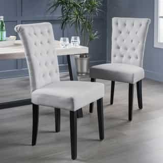 Venetian Tufted Dining Chairs (Set of 2) by Christopher Knight Home