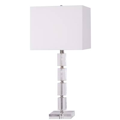 Ava Clear Acrylic Table Lamp