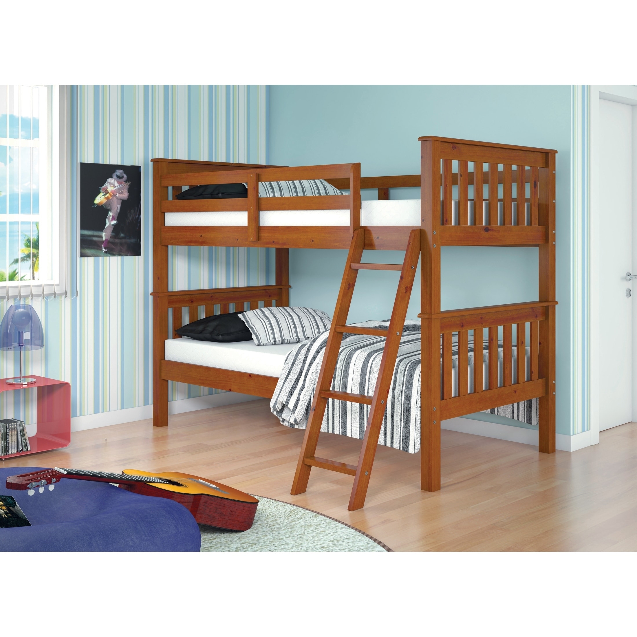 donco kids mission bunk bed