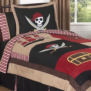 Shop Sweet Jojo Designs Treasure Cove Pirate 3 Piece Full Queen
