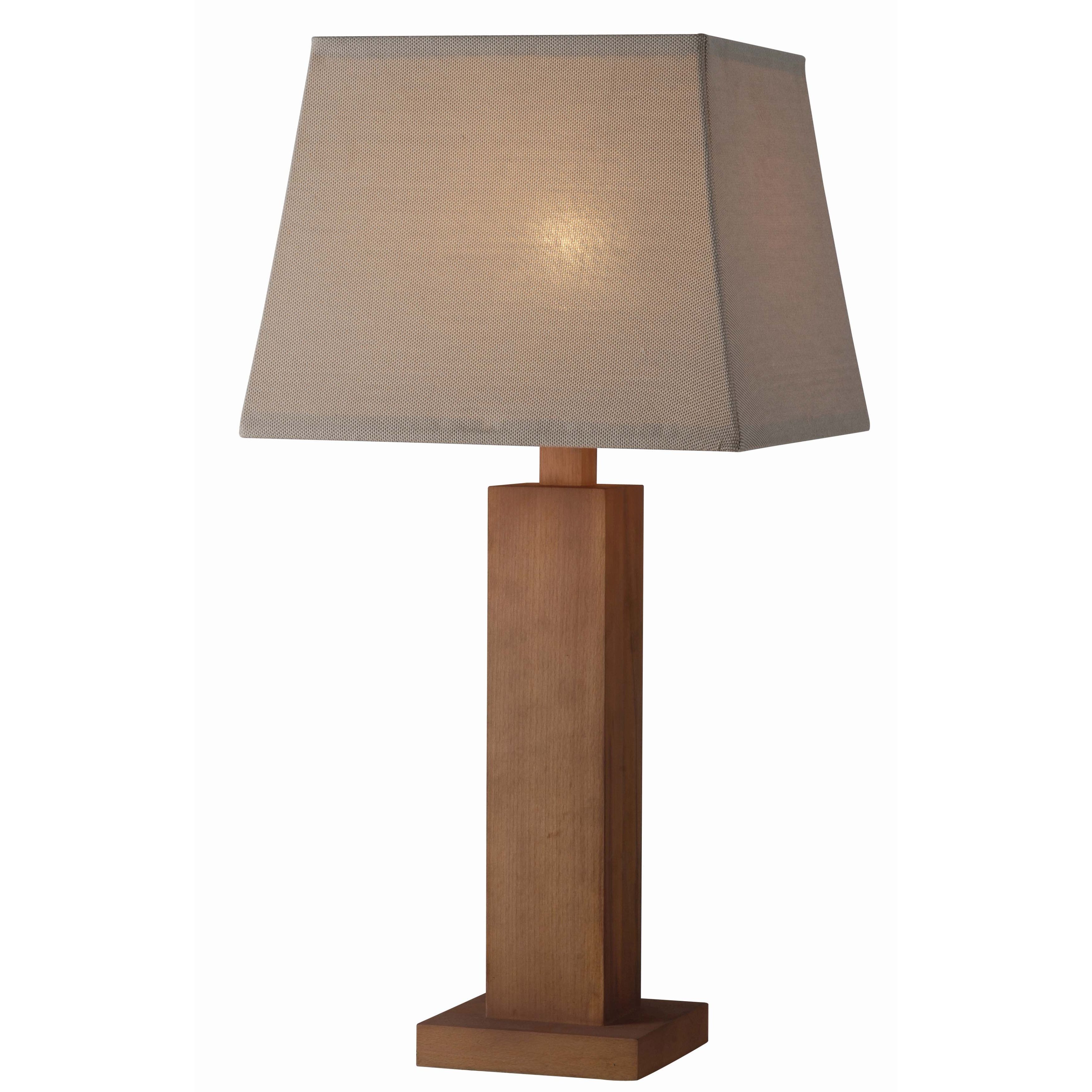 Easton 1 light Teak Outdoor Table Lamp