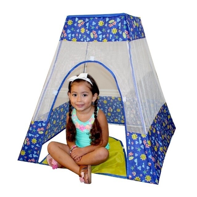 baby girl play tent
