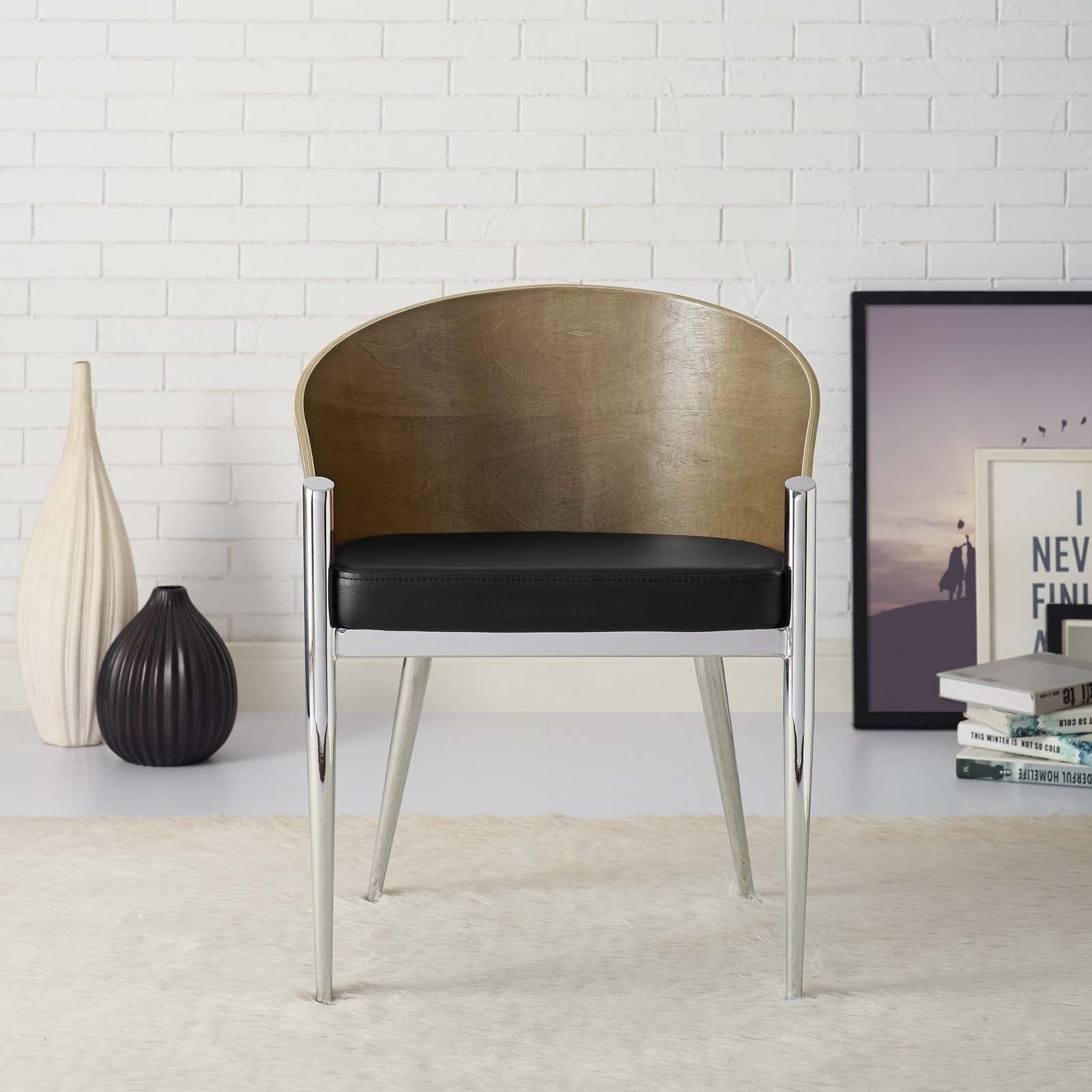 Cooper Walnut/ Black Dining Chair