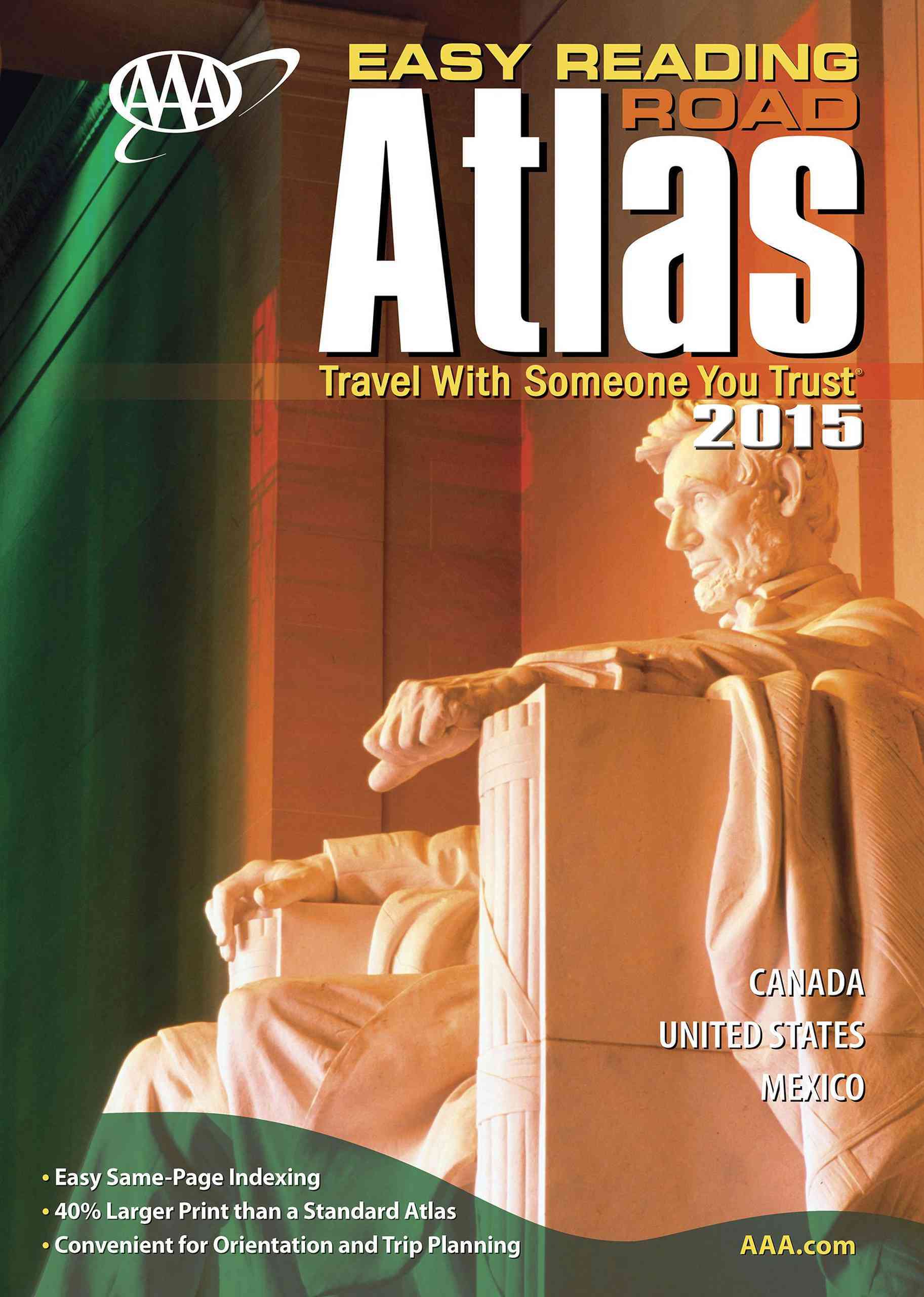 AAA Easy Reading Road Atlas 2015 (Paperback)  ™ Shopping