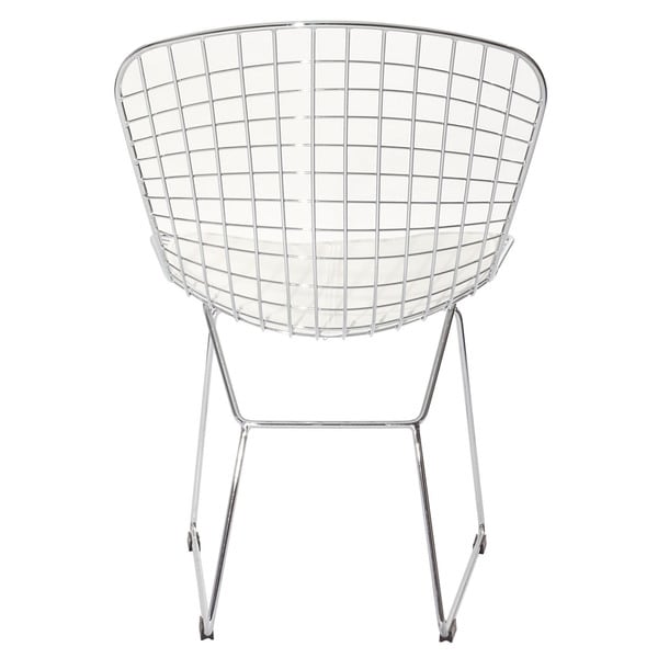 Bertoia Style Chair cushioned aluminum bertoia style dining chair - free shipping Bertoia Style Chair cushioned aluminum bertoia style dining chair - free shipping