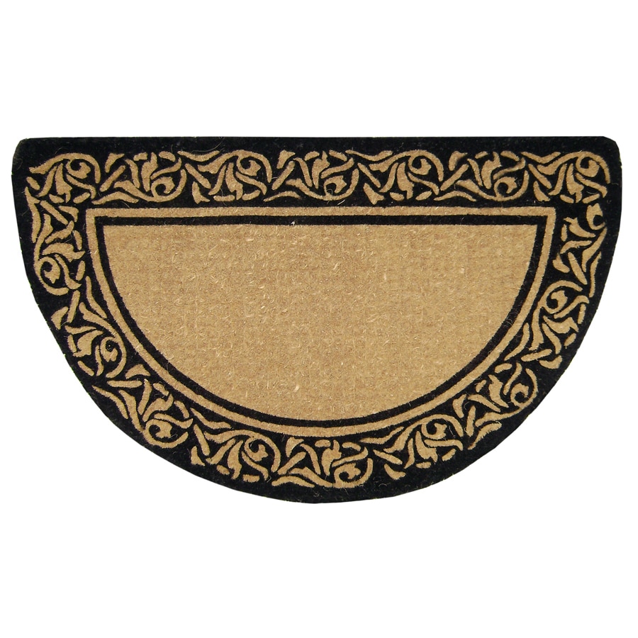 Heavy Duty Coir Decorative Bella Border Doormat