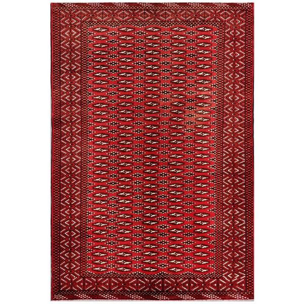Handmade One-of-a-Kind Balouchi Wool Rug (Afghanistan) - 6'2 x 8'10