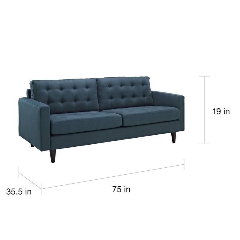 Copper Grove Prelog Tufted Upholstered Sofa - Blue