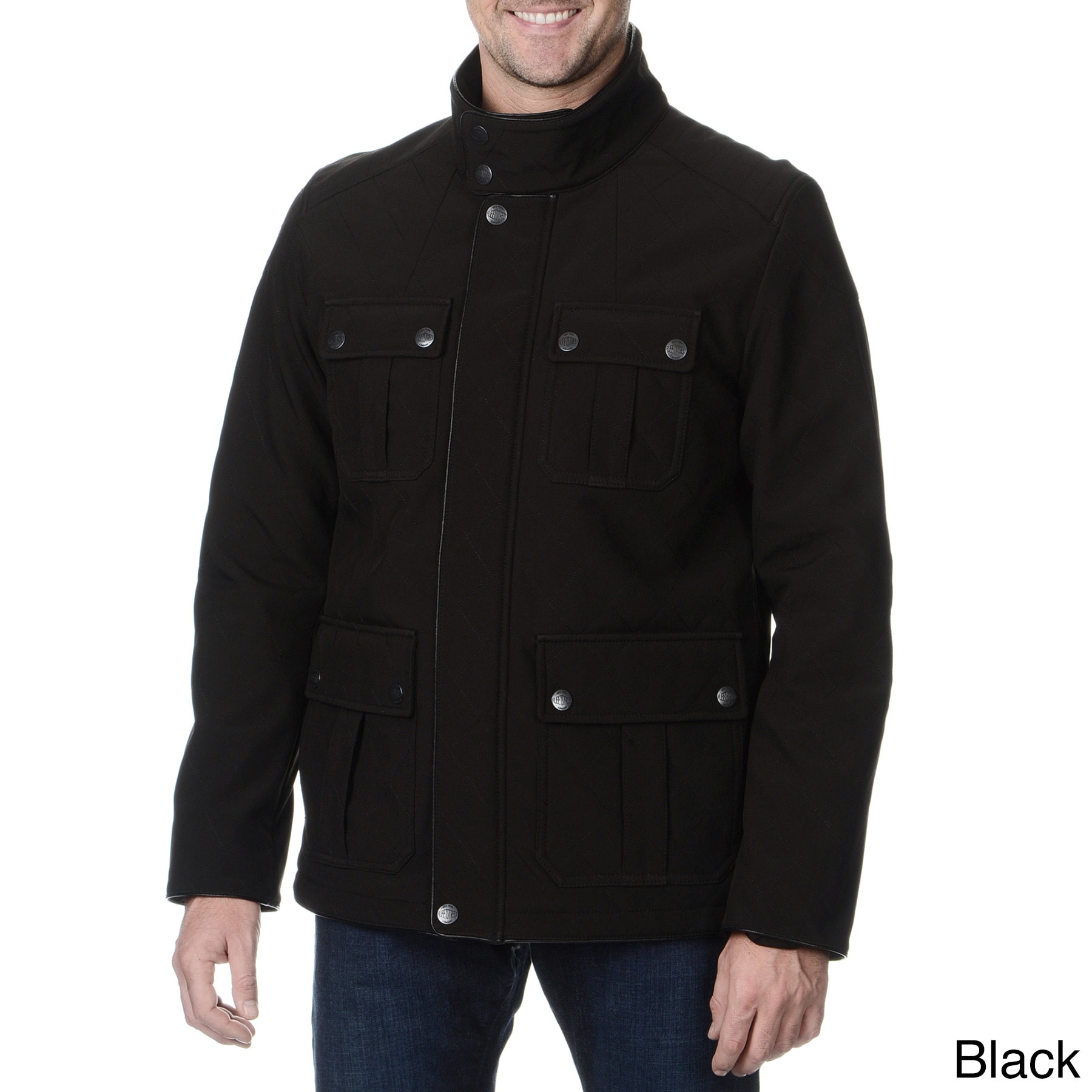 Fleet Street Mens Military Soft shell