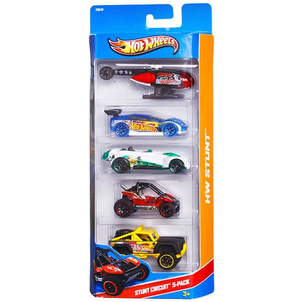 Hot Wheels Stunt Circuit 5 car Set   15955518   Shopping