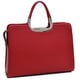 preview thumbnail 8 of 8, Dasein Classic Faux Leather Fashion Briefcase Handbag