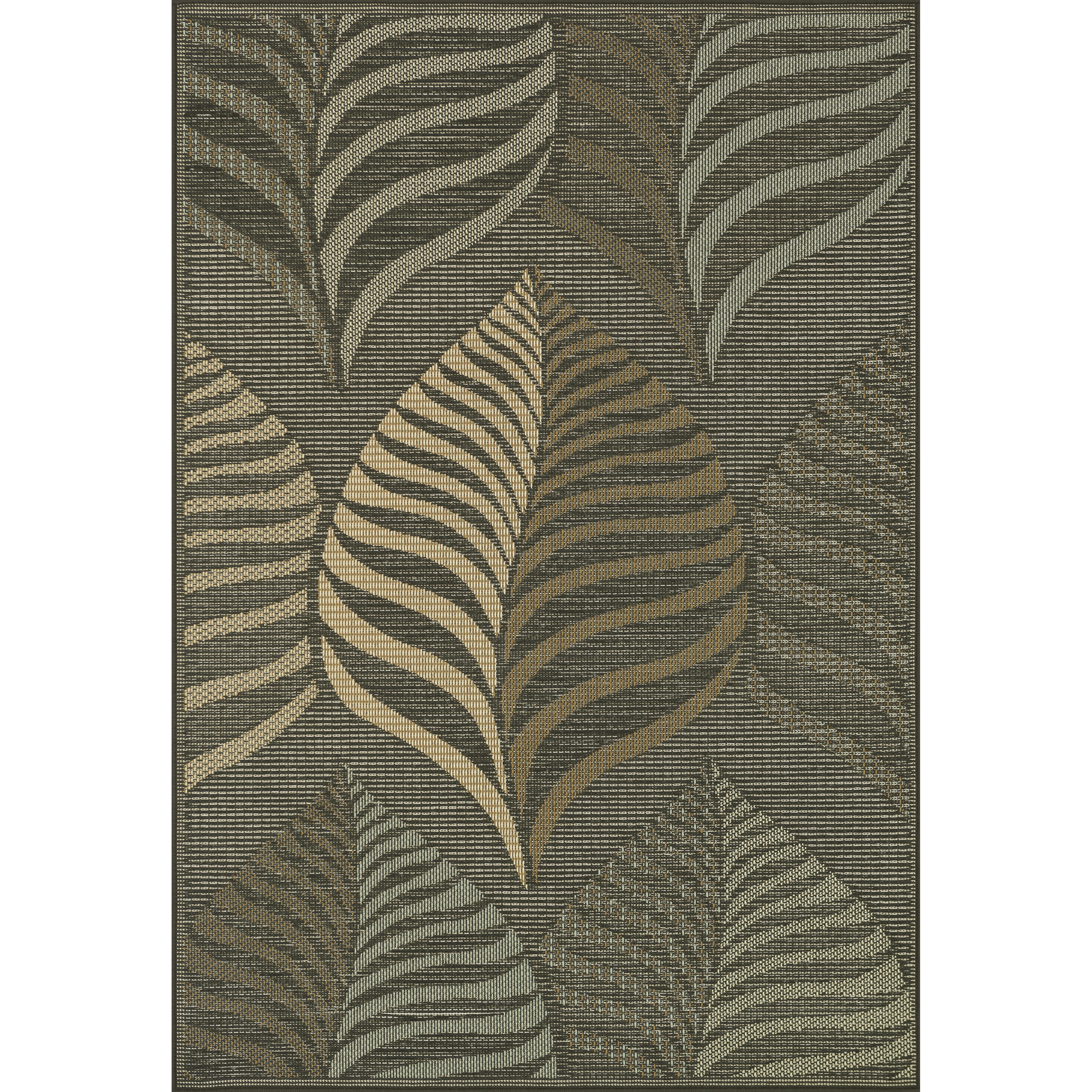 Biscayne Brown/ Multi Indoor Outdoor Rug (710 X 109)