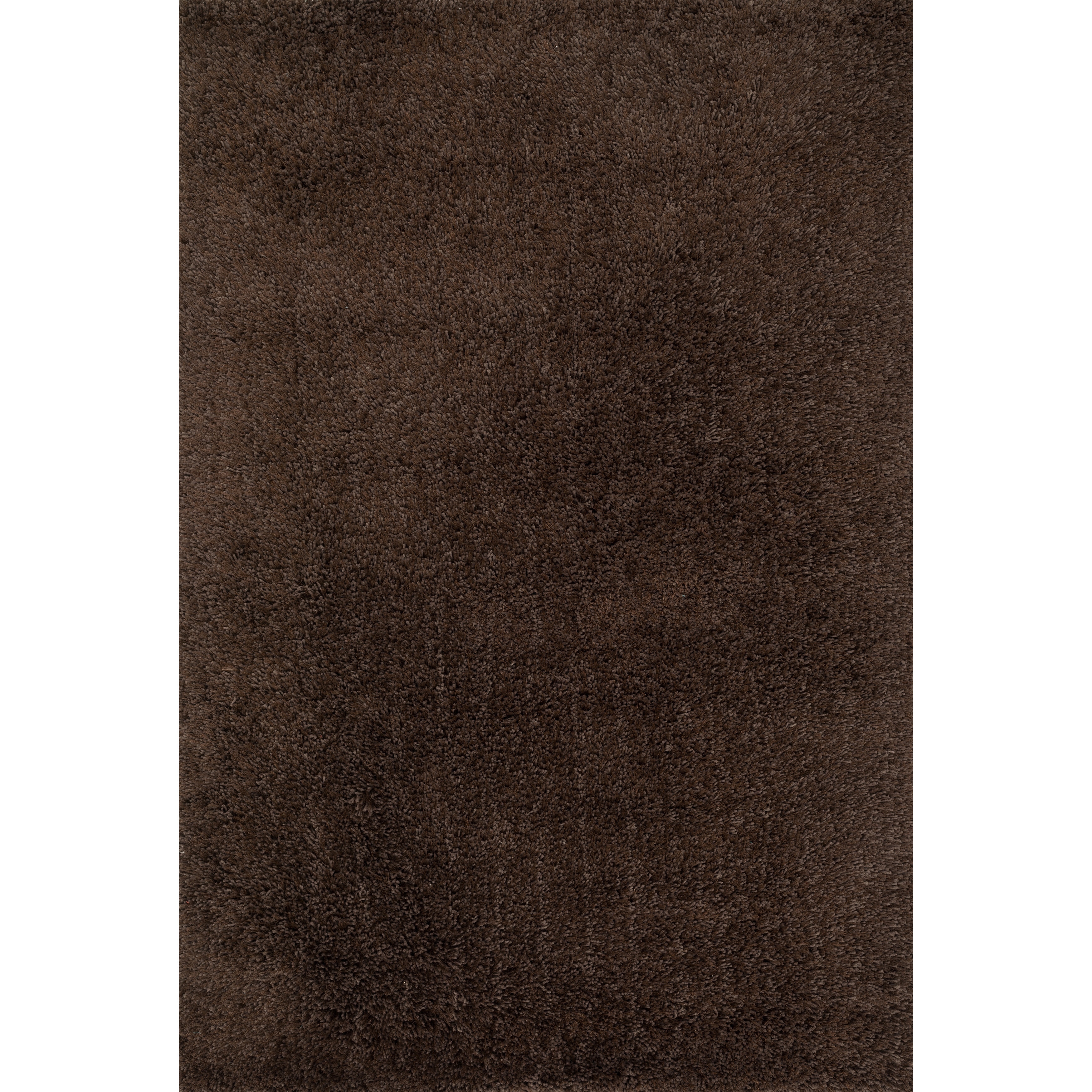 Hand tufted Dream Mocha Shag Rug (79 X 99)