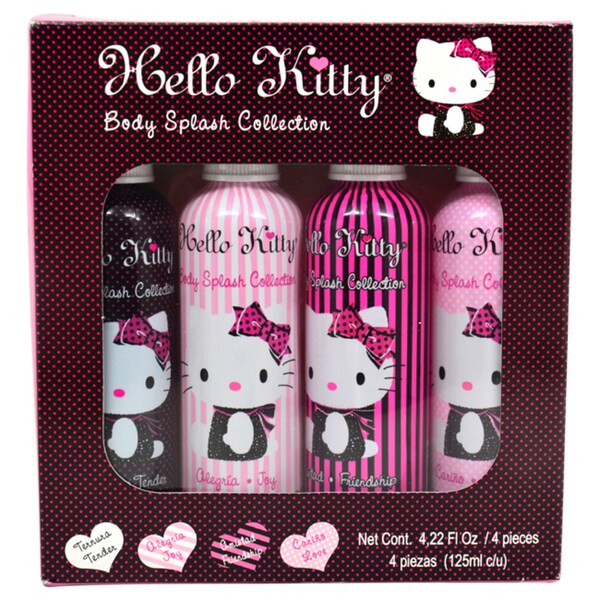 Shop Hello Kitty Body Splash Collection Women S 4 Piece T Set