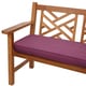 Shop Purple Orchid 60-inch Corded Indoor/ Outdoor Bench ...