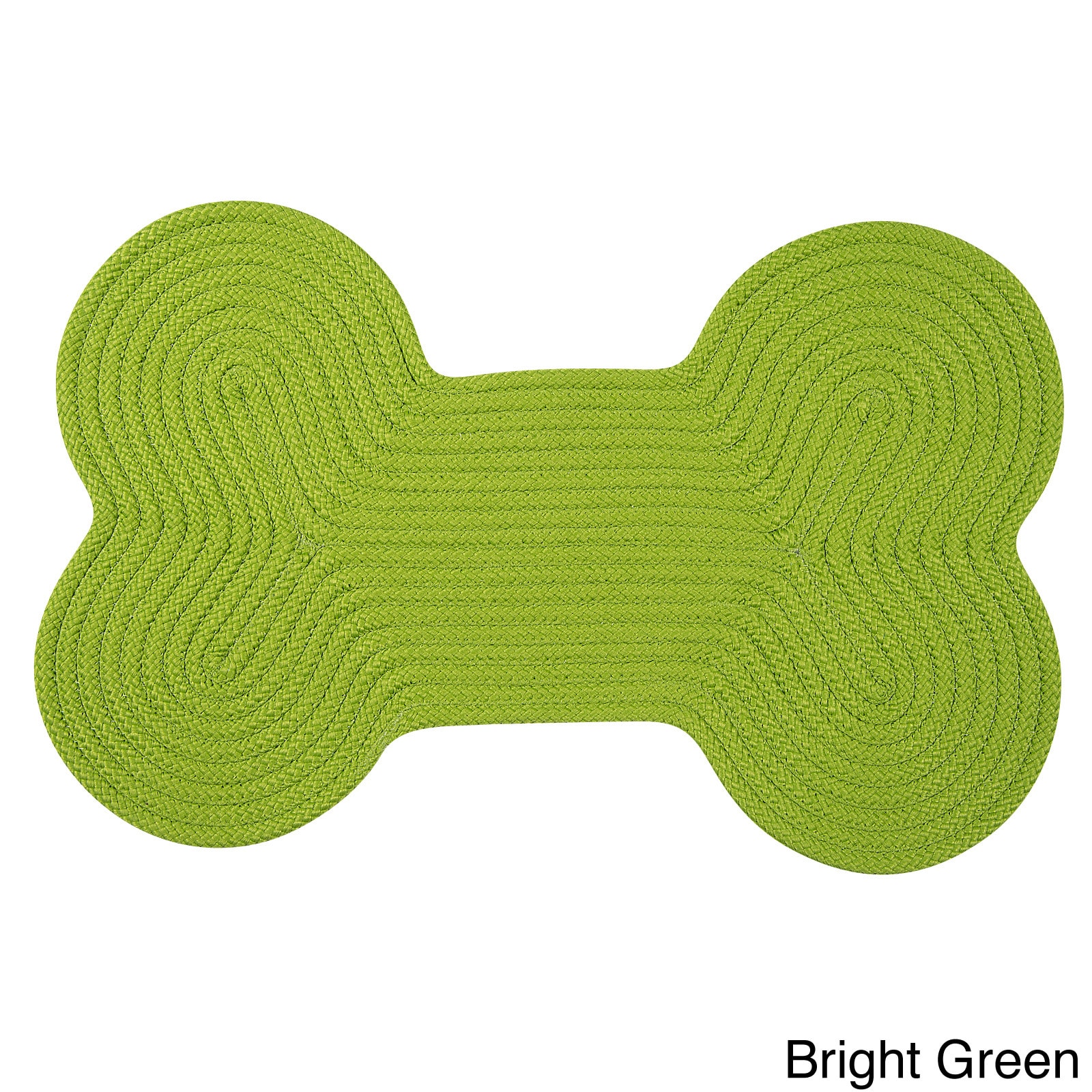 Doggy Days Reversible Braided Dog Bone Rug (22x34 inch)