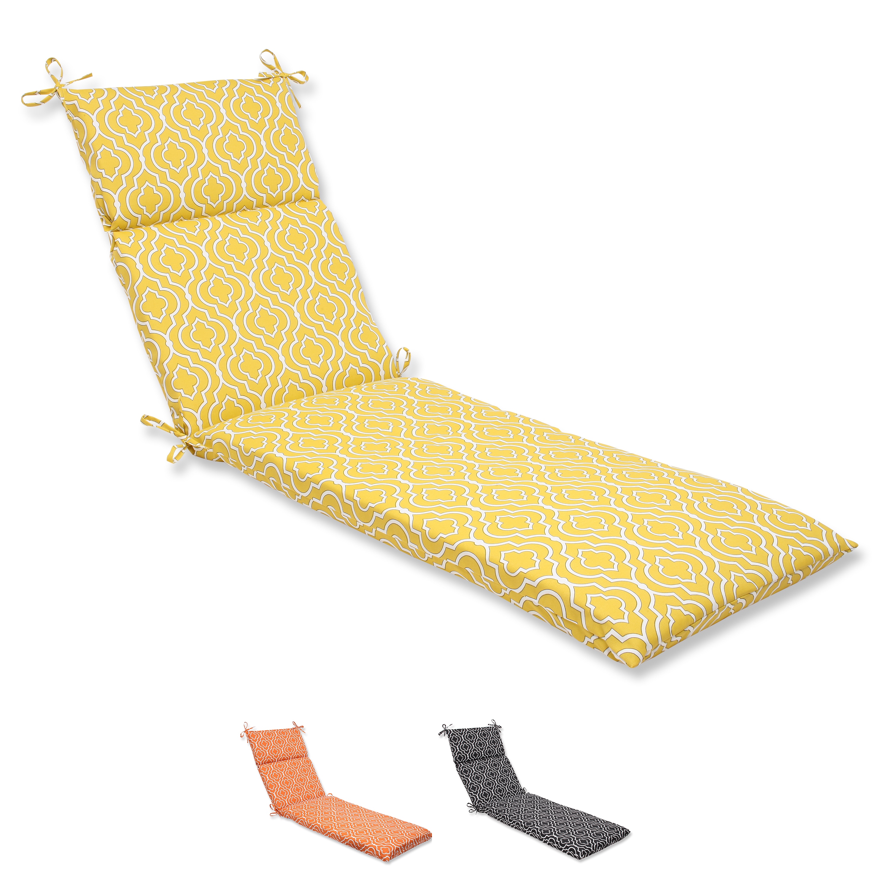 Pillow Perfect Starlet Outdoor Chaise Lounge Cushion