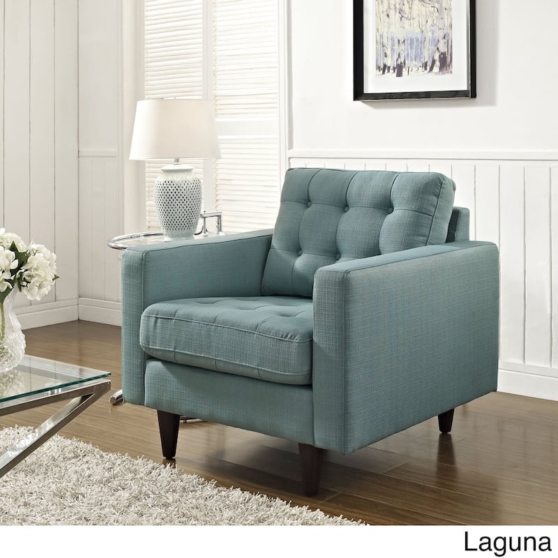 Modway Empress Upholstered Armchair - Laguna