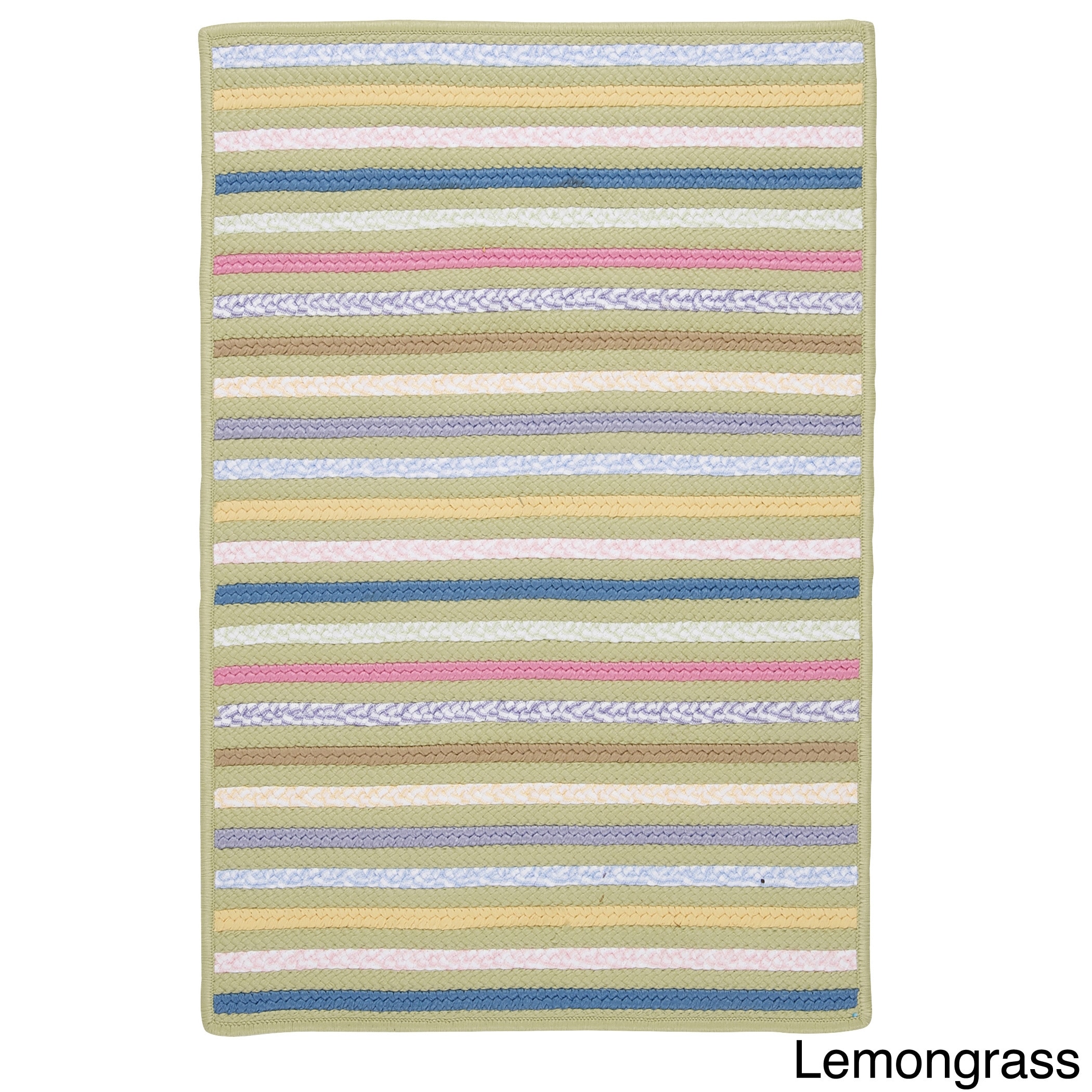 Cmi Quinn Multicolor Stripe Area Rug (9 X 12) Green Size 9 x 12