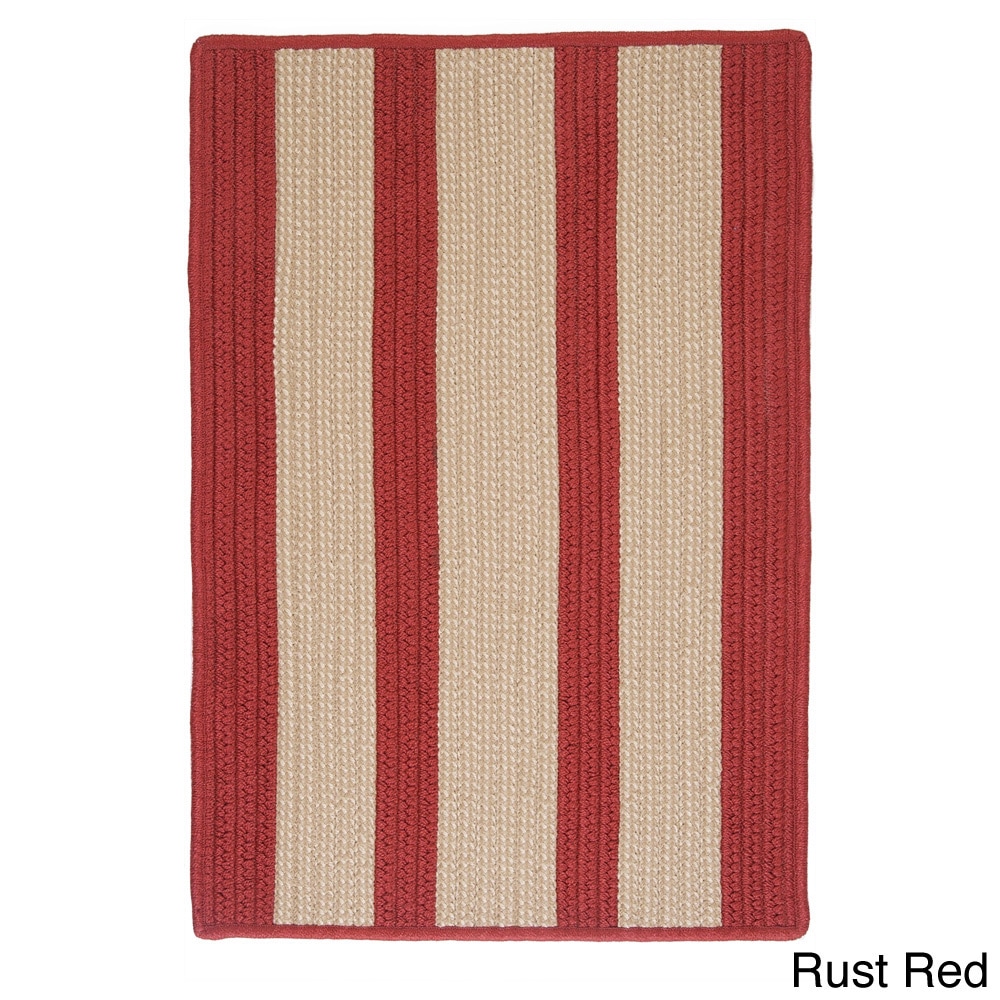 Light House Natural Stripe Reversible Outdoor Rug (2 X 3)