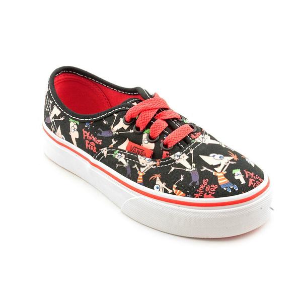 Vans Boy (Youth) 'Authentic' Basic Textile Casual Shoes Vans Athletic