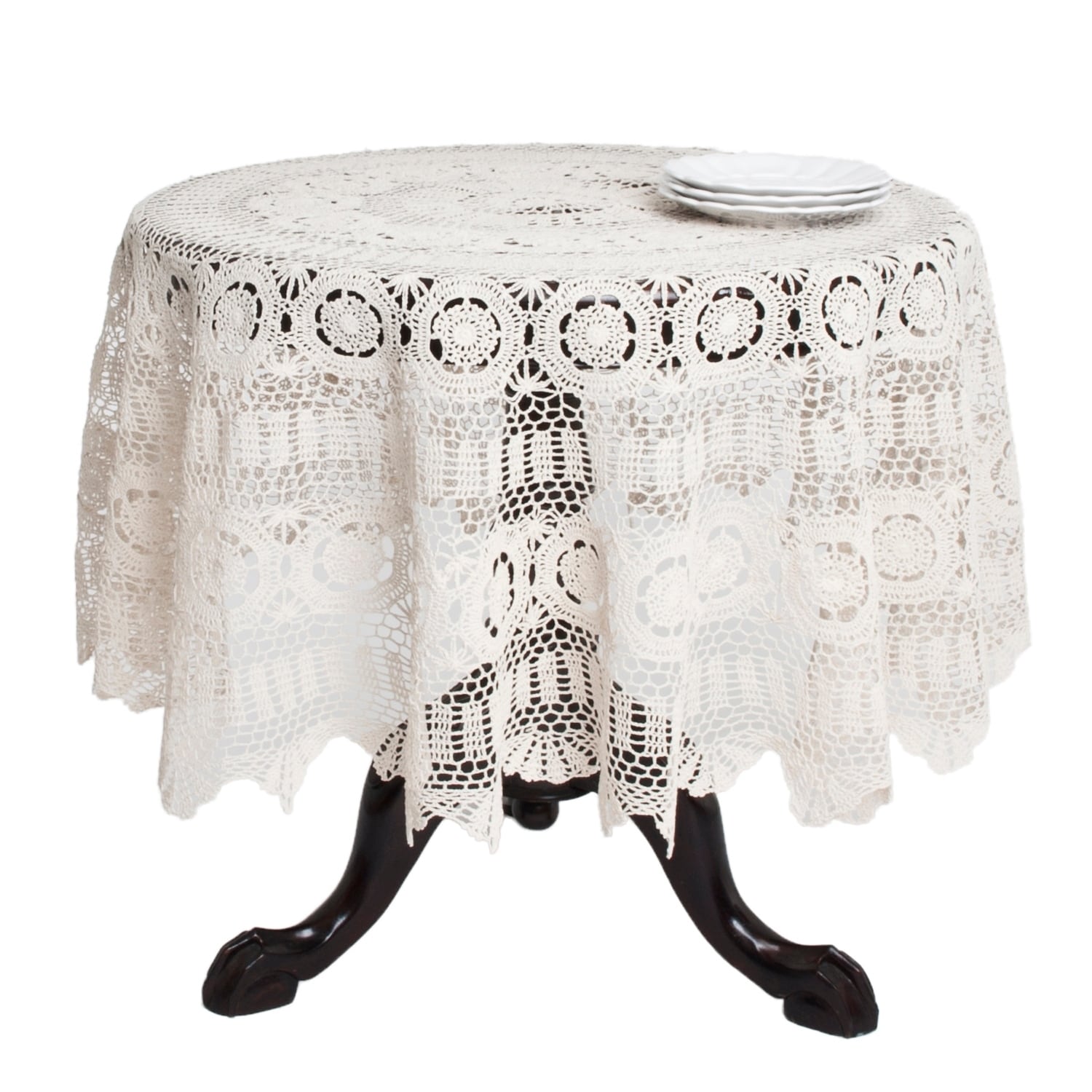 Handmade Crochet Lace Table Linens - On Sale - Bed Bath & Beyond - 8718788