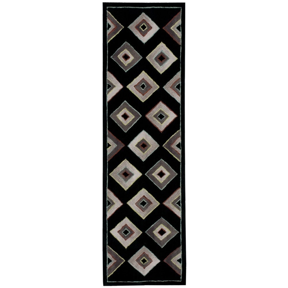 Kathy Ireland Home Palisades Black Rug (23 X 8)