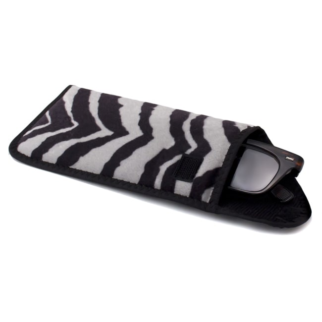 Urban Eyes Womens Wild Life Rectangular Sunglasses Case