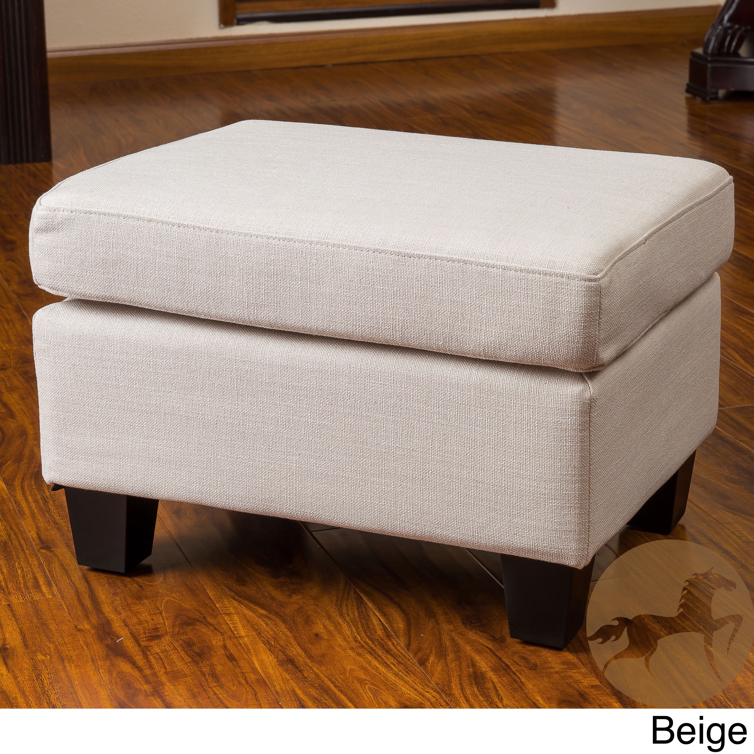 Christopher Knight Home Rosella Fabric Ottoman